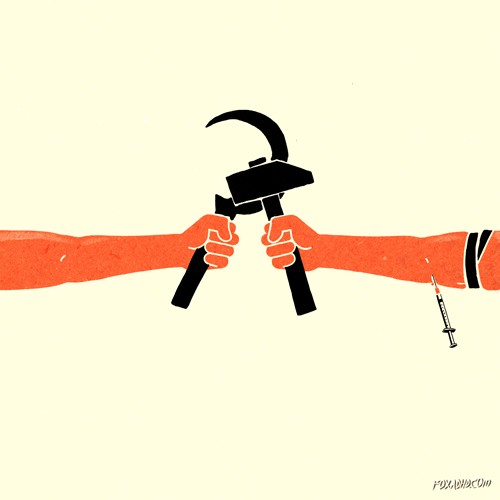 animation domination fox GIF