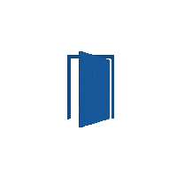 lathamssteeldoors logo boom door slam Sticker