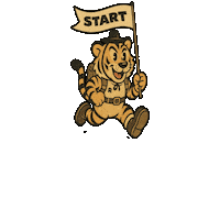 Tiger R Sticker