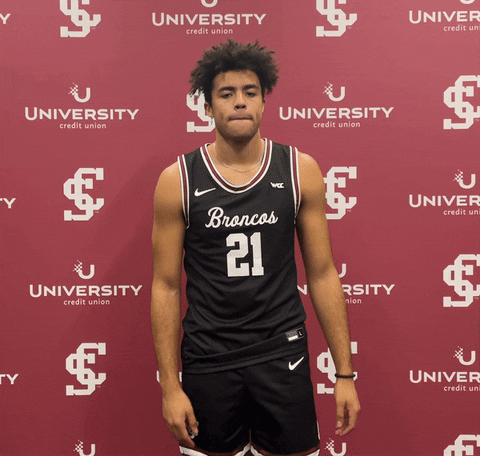Santa Clara University Go Broncos GIF by Santa Clara Broncos