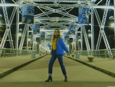 yewknee giphyupload dance music video kicks GIF