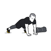 Sandbag Sticker by JLFITNESSMIAMI