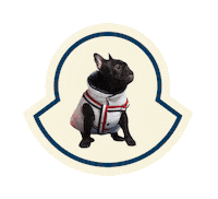 dog logo Sticker by Moncler