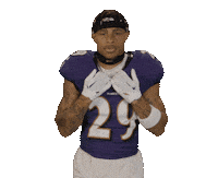 Lets Go Chest Sticker by Baltimore Ravens