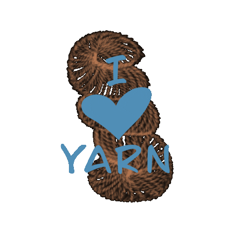 Crochet Yarn Sticker