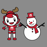 santa claus love GIF by Huawei PH