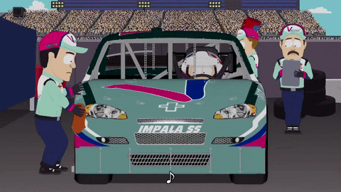 excited nascar GIF by South Park 