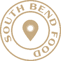 South Bend Sticker by Kath Keur