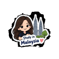 College University Sticker by MMS