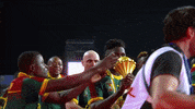Football Kiss GIF by CAF