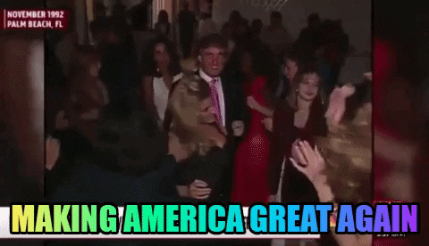 giphygifmaker trump donald trump make america great again trump 2020 GIF
