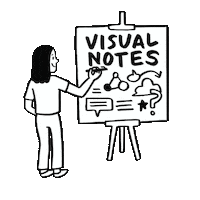 inkfactorystudio visual notes ink factory studio ink factory Sticker