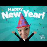 New Year Hello GIF by Jennifer Accomando