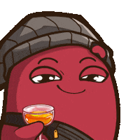 GummyAndEnya celebration cheers toast gummy Sticker