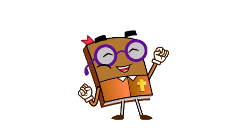 Happy Cartoon Sticker by 3 Palavrinhas