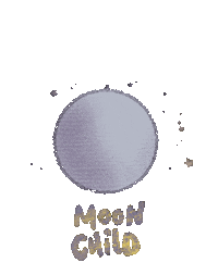 Stars Moon Sticker