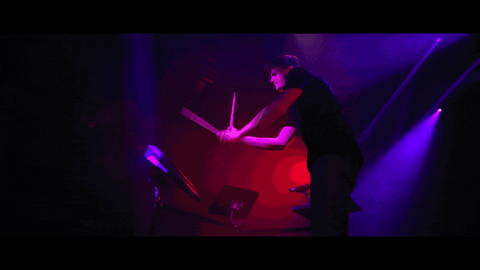 drumming sunset lover GIF by Petit Biscuit