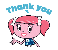 Thanks Thank You Sticker by Cartoon Network Asia