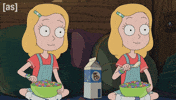 Rick And Morty Eating GIF by Adult Swim