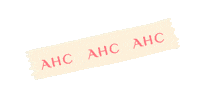Beauty Brand Sticker by AHC