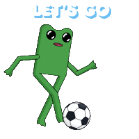 Vamos Lets Go Sticker by fwogs