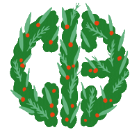Christmas Mistletoe Sticker by CIB Crew