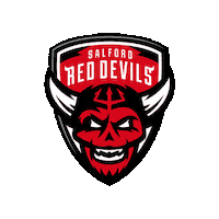 Rugby League Devil Sticker by Salford Red Devils