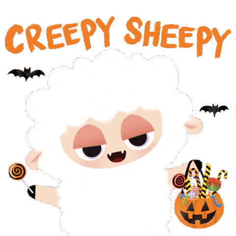 Trick Or Treat Halloween Sticker by PenguinKids