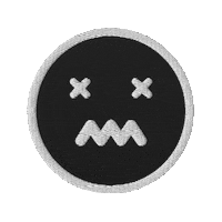 Sad Patch Sticker by BerlinBuyersClub