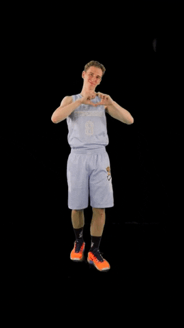 acslsports love heart basketball team GIF