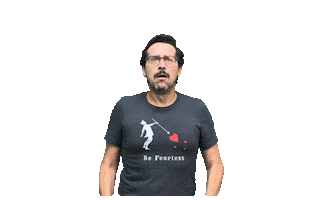 Man Wow Sticker by DareDevil Improv Comedy