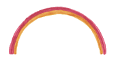 rainbow emilianada Sticker