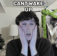 Sleepy Monday Morning GIF