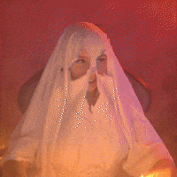 Cute Girl Halloween GIF