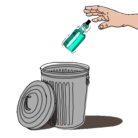 No Smoking Corona Sticker by INTO ACT!ON