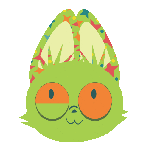 Happy Fox Sticker