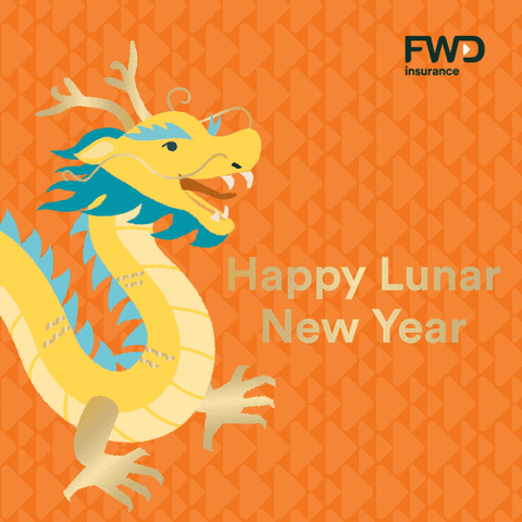 New Year Dragon GIF by FWD Insurance Group