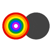 Doubledot_real doubledot 퀴어 더블닷 평등 Sticker