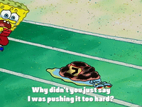 season 3 the great snail race GIF by SpongeBob SquarePants
