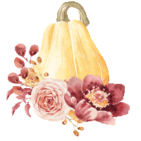 Flower Fall Sticker by P13PaperProducts