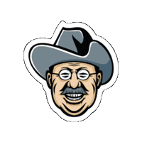 Teddy Roosevelt Tu Sticker by Trout Unlimited