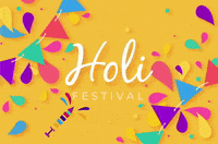Holi Festival GIF by techshida