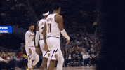High Five Lets Go GIF by NBA