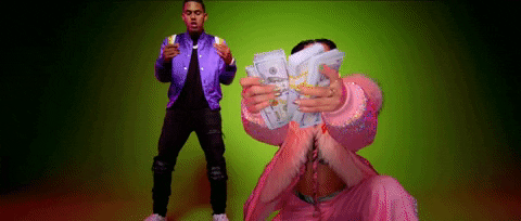 beckyg giphydvr dollar becky g myke towers GIF