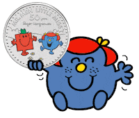 Mr Men Coins Sticker by The Royal Mint