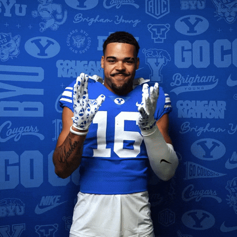 College Football Go Cougs GIF by BYU Cougars