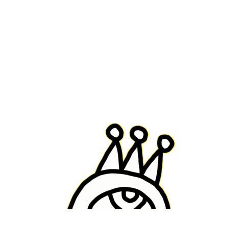 Corona Boss Sticker by Dan Flow Art