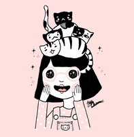 Happy Girl GIF by jessthechen