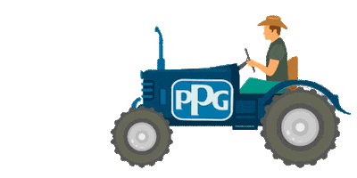 Tractor Sticker by PPG Brasil