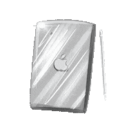 elenaruhr apple procreate ipad tablet Sticker